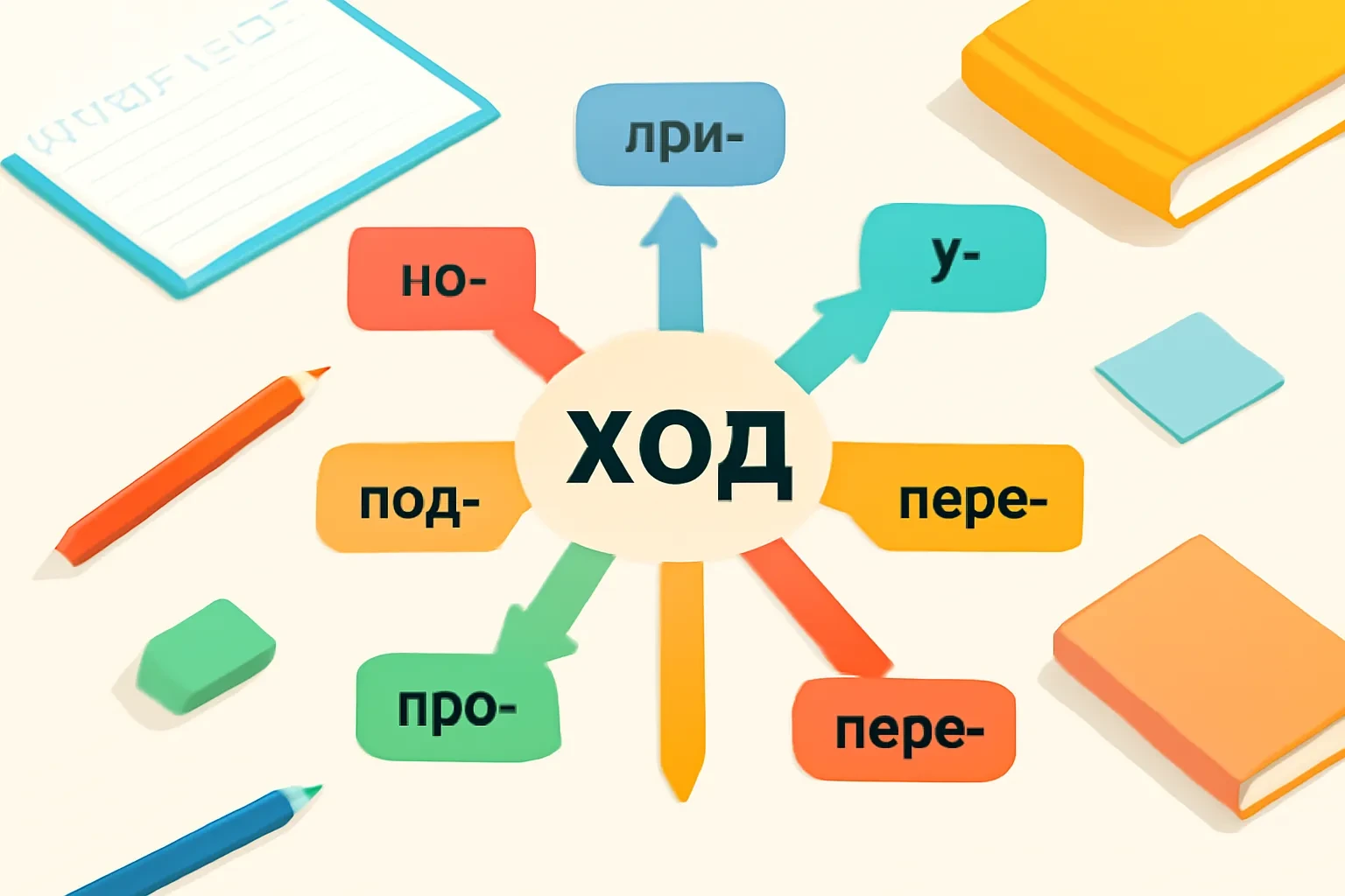 Tiền tố động từ tiếng Nga: một gốc sinh ra cả chục từ mới